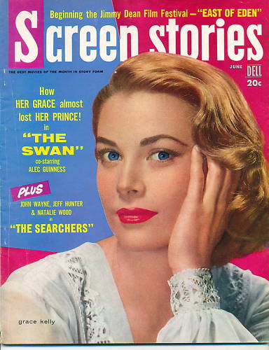SCREEN STORIES magazine side cover June 1956