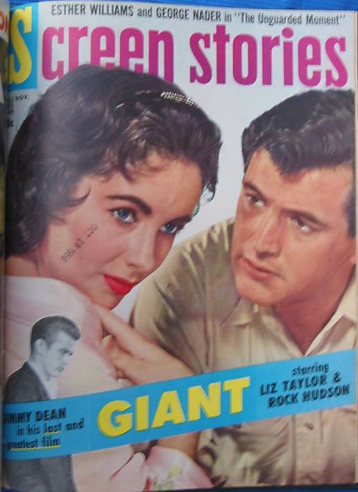 SCREEN STORIES magazine cover November 1956