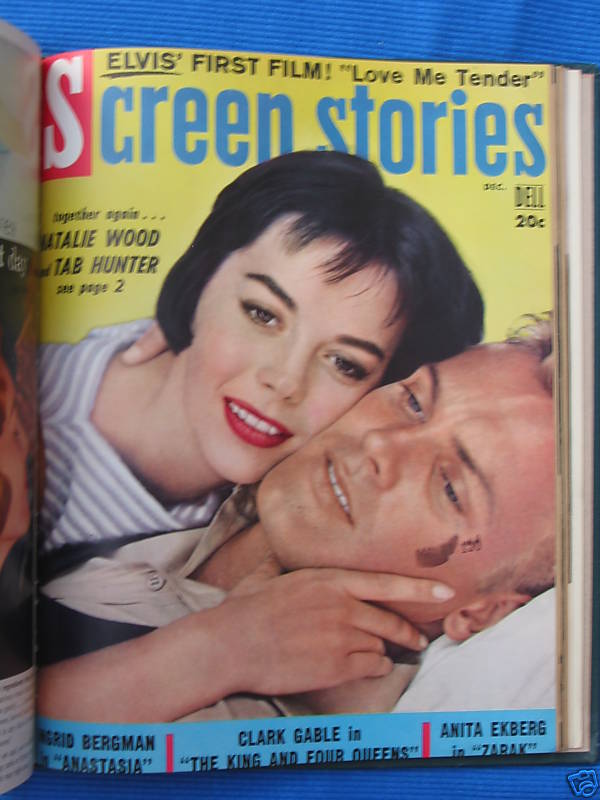 SCREEN STORIES magazine side cover December 1956