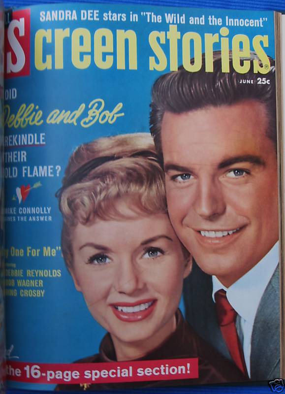 SCREEN STORIES magazine side cover June 1959