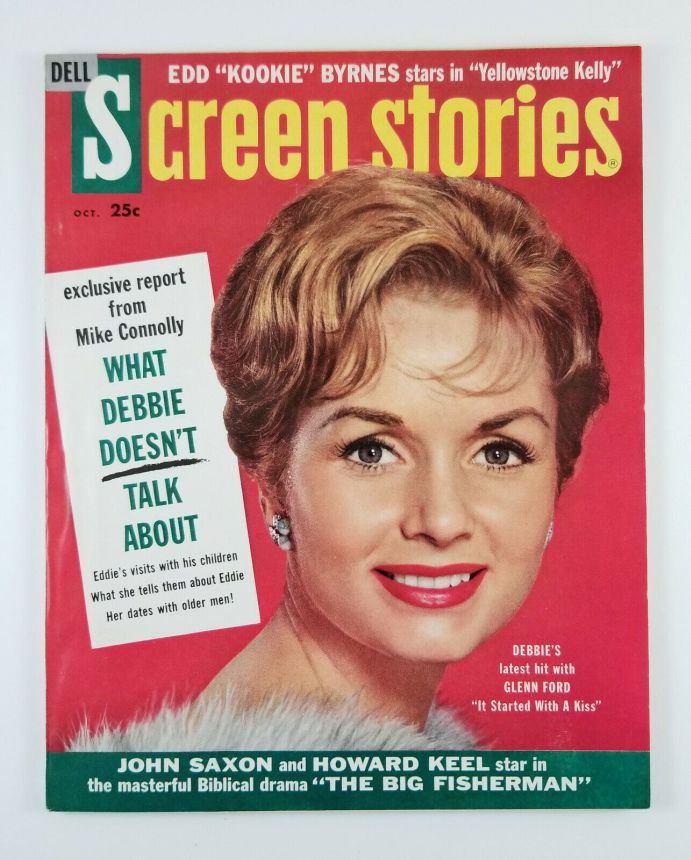 SCREEN STORIES magazine side cover October 1959