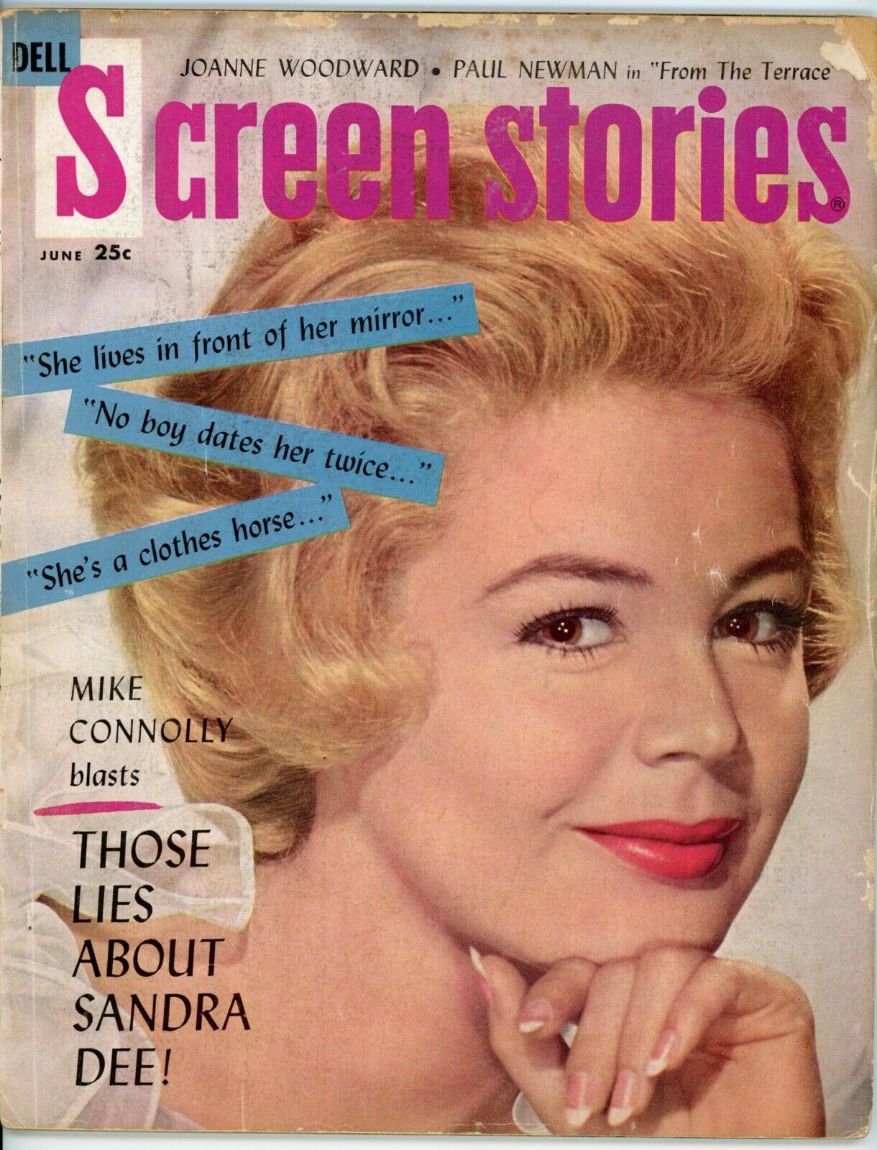 SCREEN STORIES magazine side cover June 1960