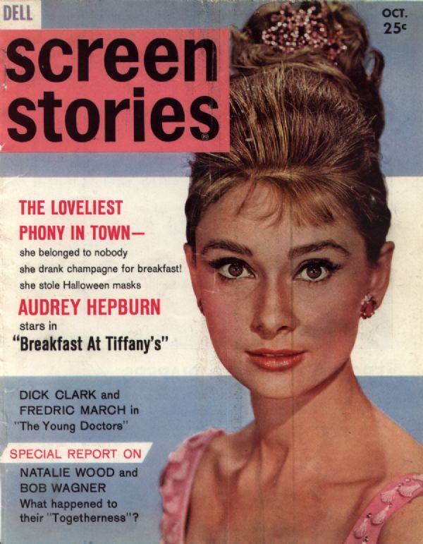 SCREEN STORIES magazine side cover October 1961