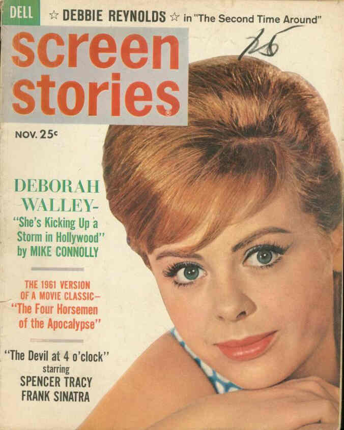 SCREEN STORIES magazine side cover November 1961