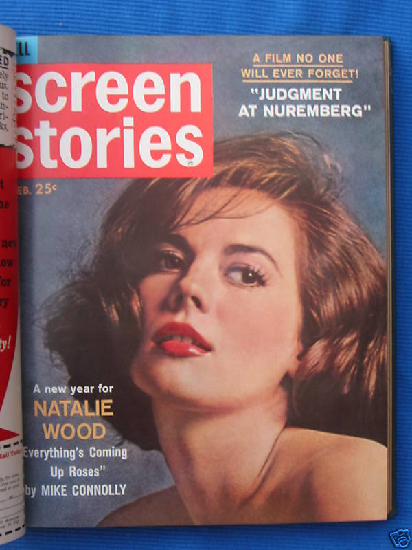 SCREEN STORIES magazine side cover February 1962