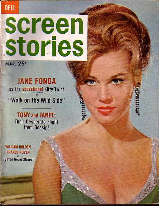 SCREEN STORIES magazine side cover March 1962