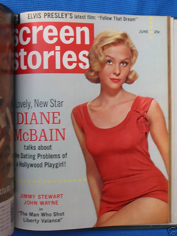 SCREEN STORIES magazine side cover June 1962