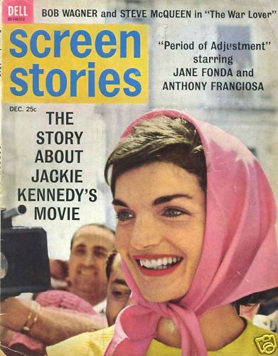SCREEN STORIES magazine side cover December 1962