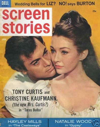 SCREEN STORIES magazine side cover January 1963