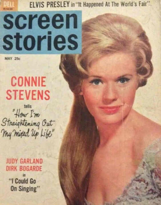 SCREEN STORIES magazine side cover May 1963