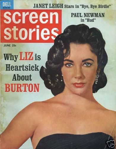 SCREEN STORIES magazine side cover June 1963