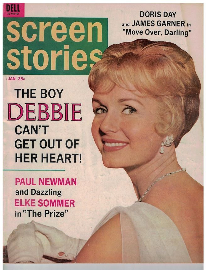 SCREEN STORIES magazine side cover January 1964
