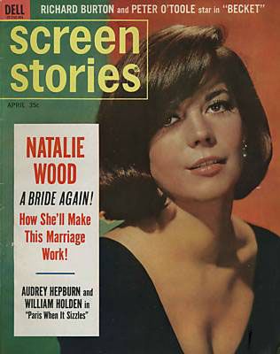 SCREEN STORIES magazine side cover April 1964