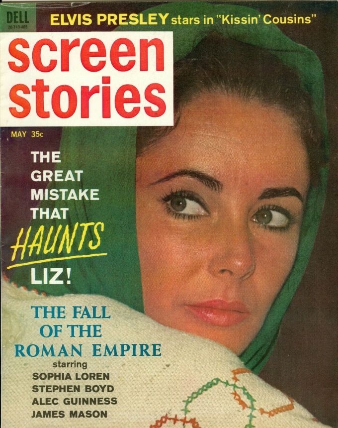 SCREEN STORIES magazine side cover May 1964