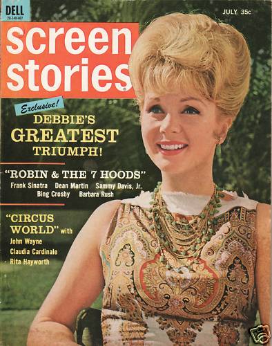 SCREEN STORIES magazine side cover July 1964