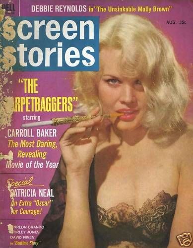 SCREEN STORIES magazine side cover August 1964