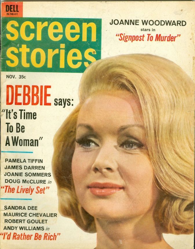 SCREEN STORIES magazine side cover November 1964
