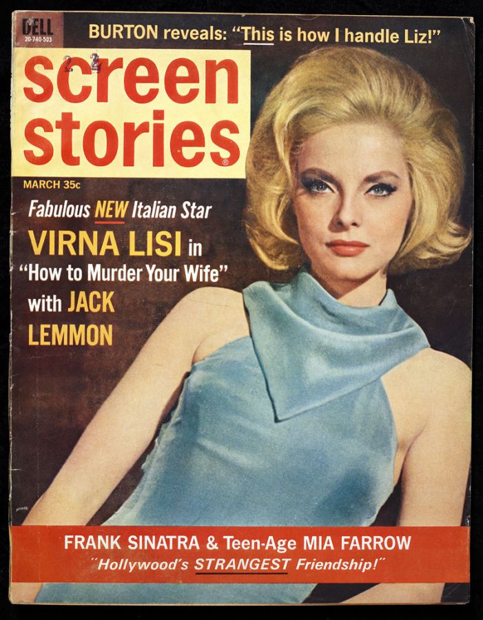 SCREEN STORIES magazine side cover March 1965