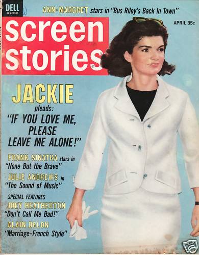 SCREEN STORIES magazine side cover April 1965