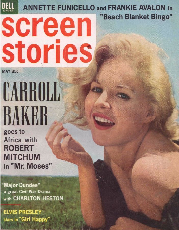 SCREEN STORIES magazine side cover May 1965