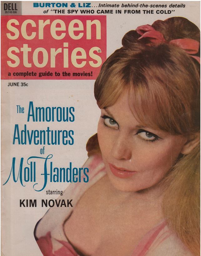 SCREEN STORIES magazine side cover June 1965