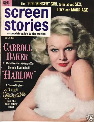 SCREEN STORIES magazine side cover July 1965