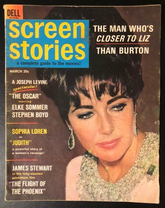 SCREEN STORIES magazine side cover March 1966