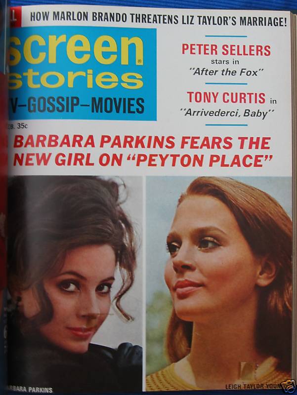 SCREEN STORIES magazine side cover February 1967