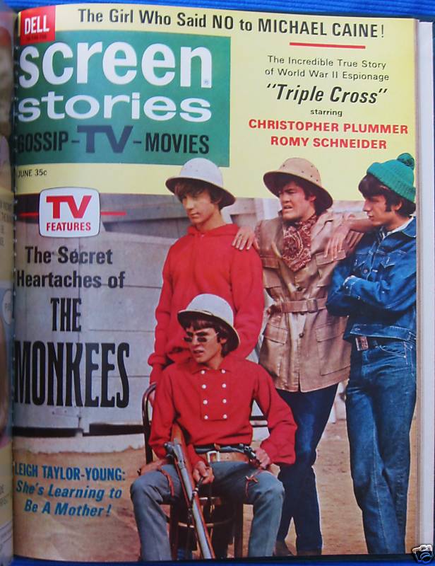 SCREEN STORIES magazine side cover June 1967