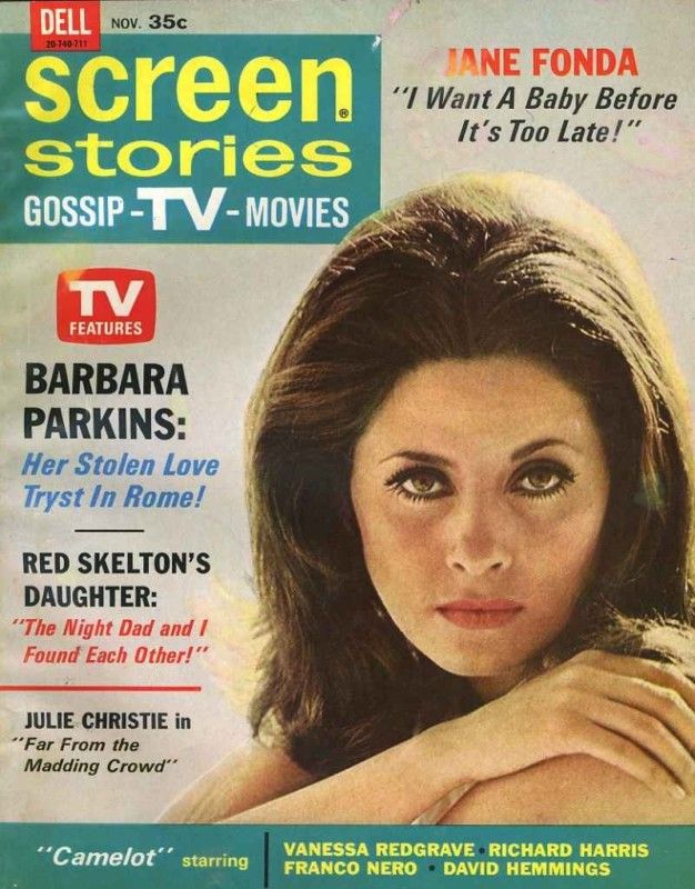 SCREEN STORIES magazine side cover November 1967