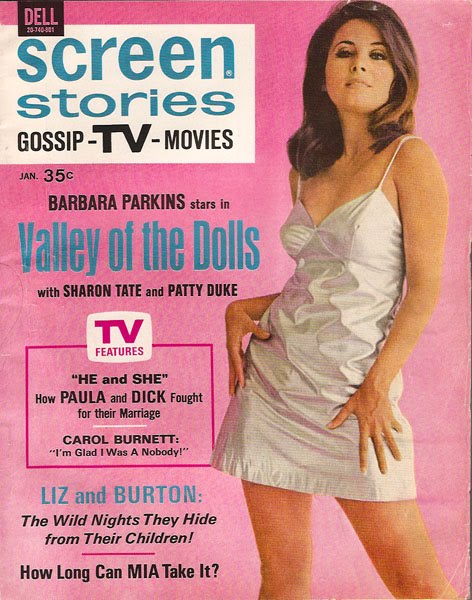 SCREEN STORIES magazine cover January 1968