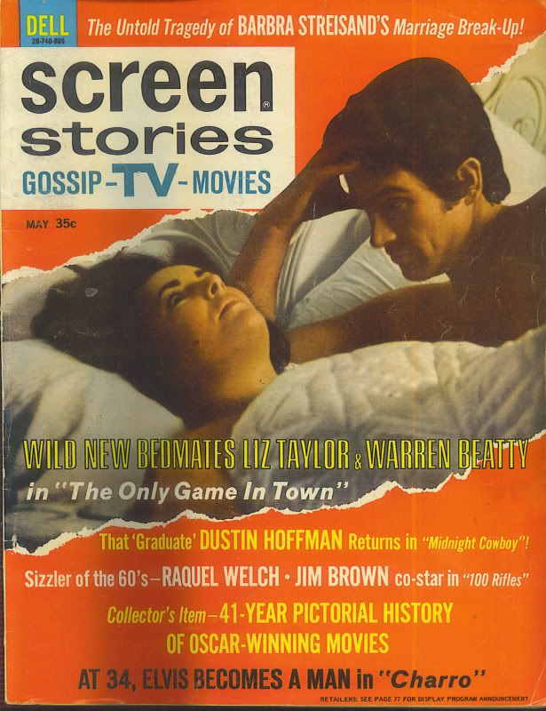 SCREEN STORIES magazine side cover May 1969