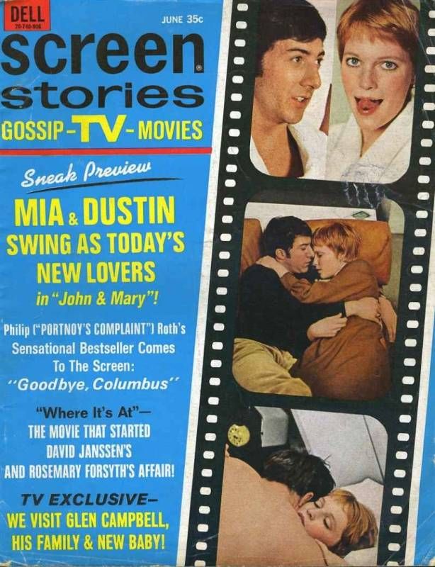 SCREEN STORIES magazine side cover June 1969