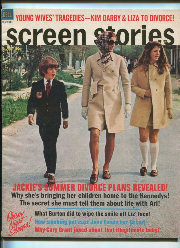 SCREEN STORIES magazine side cover July 1970
