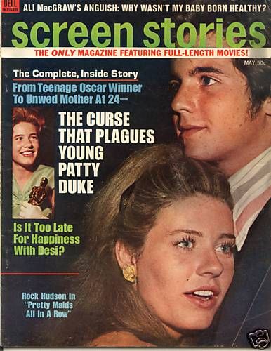 SCREEN STORIES magazine side cover May 1971