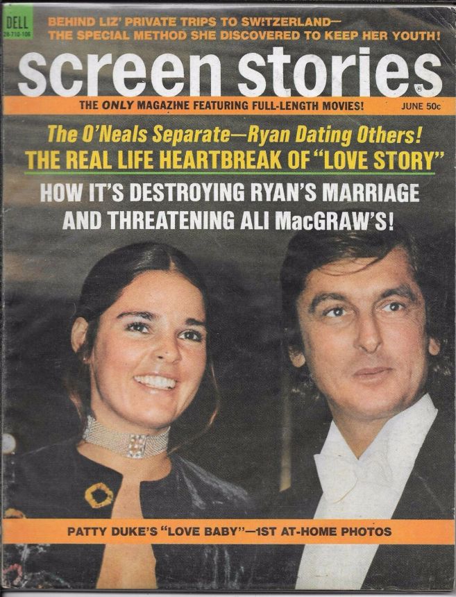 SCREEN STORIES magazine side cover June 1971