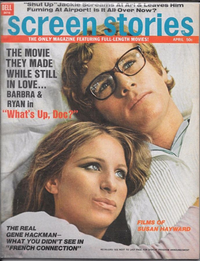 SCREEN STORIES magazine side cover April 1972