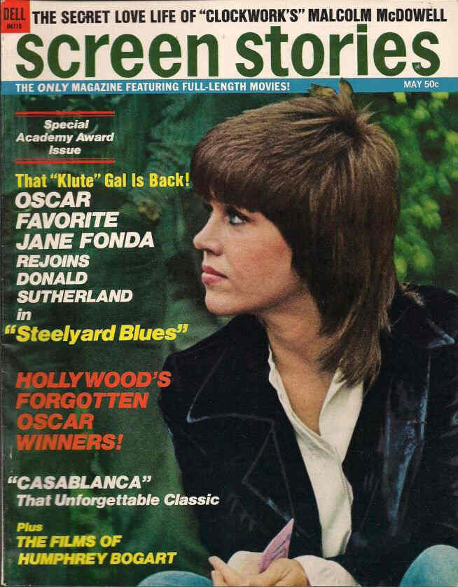 SCREEN STORIES magazine side cover May 1972