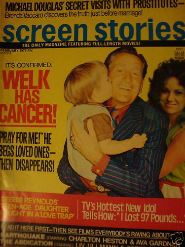SCREEN STORIES magazine side cover February 1975