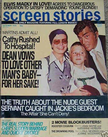 SCREEN STORIES magazine side cover October 1975
