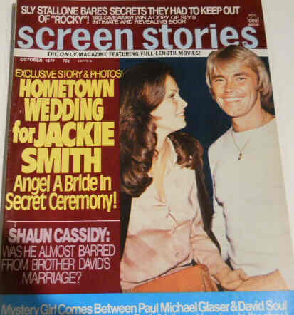 SCREEN STORIES magazine side cover October 1977