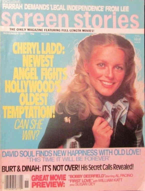 SCREEN STORIES magazine side cover November 1977