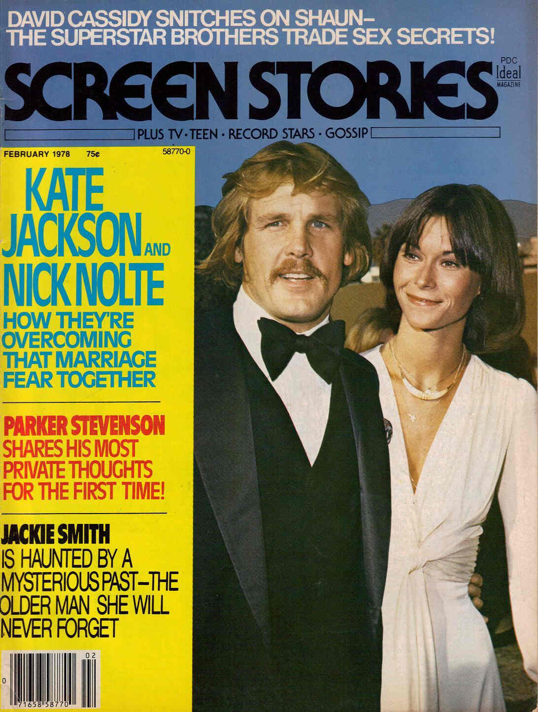 SCREEN STORIES magazine side cover February 1978