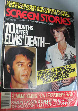 SCREEN STORIES magazine side cover July 1978