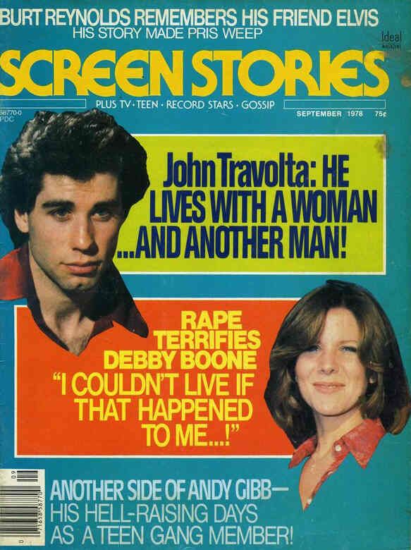 SCREEN STORIES magazine side cover September 1978