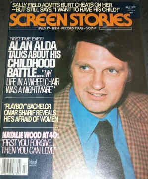 SCREEN STORIES magazine side cover July 1979