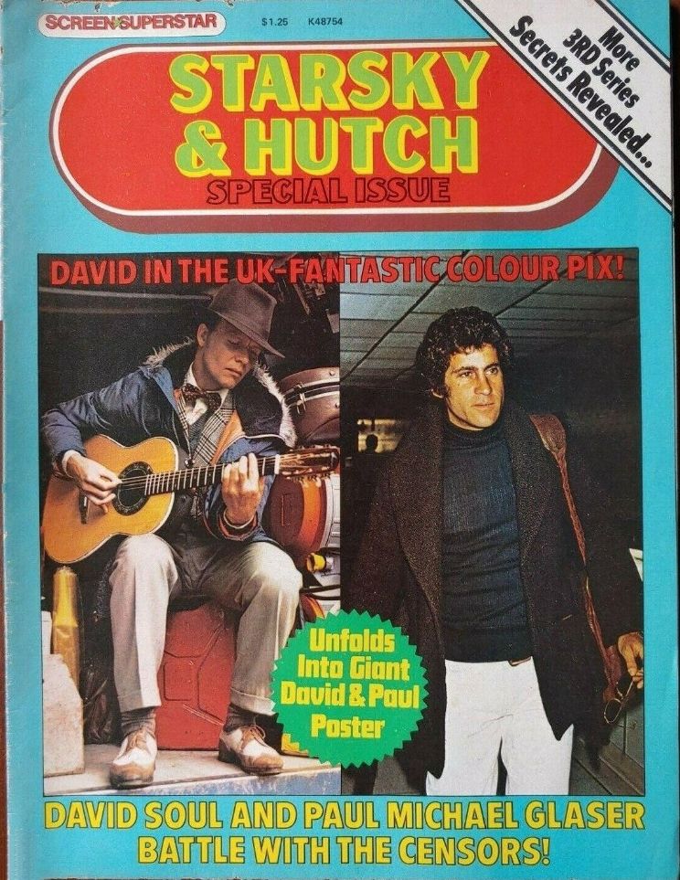 SCREEN SUPERSTAR magazine side cover   1978