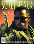 SCREENTALK magazine side cover March/April 2002
