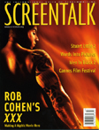 SCREENTALK magazine side cover July/August 2002