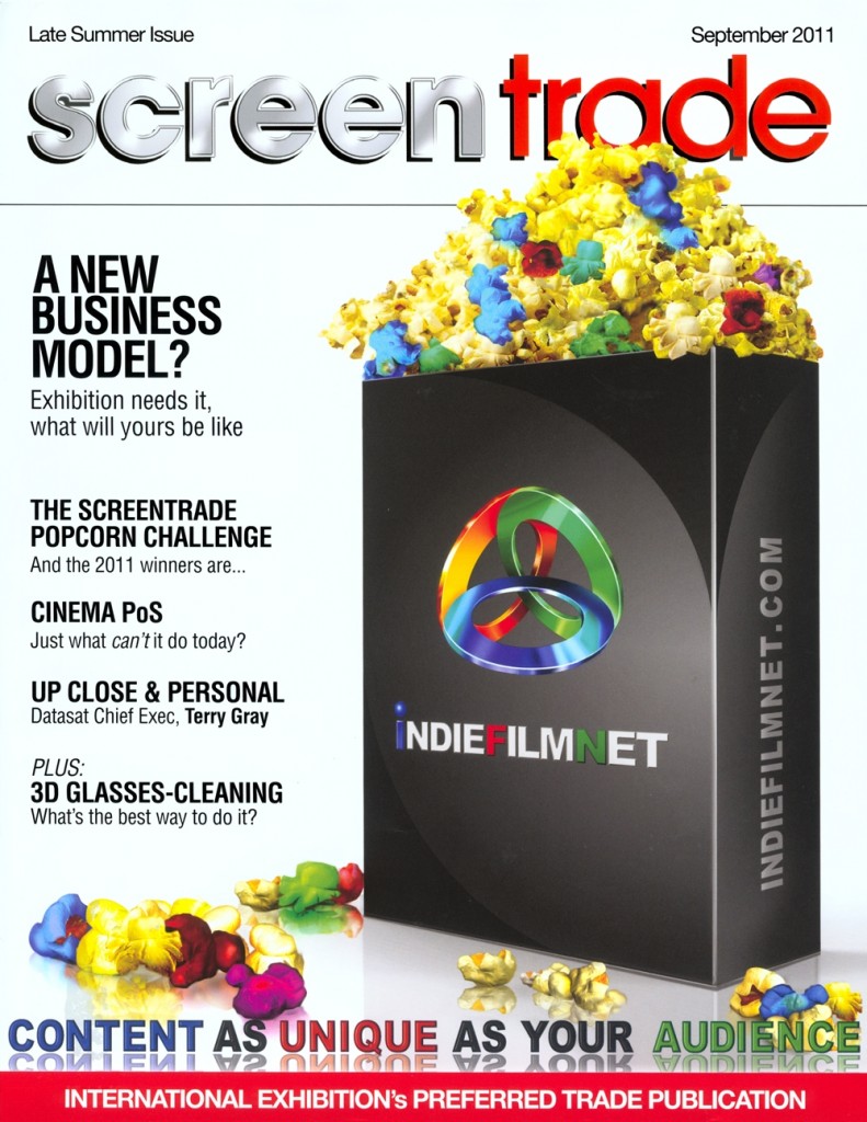 SCREENTRADE magazine side cover September 2011
